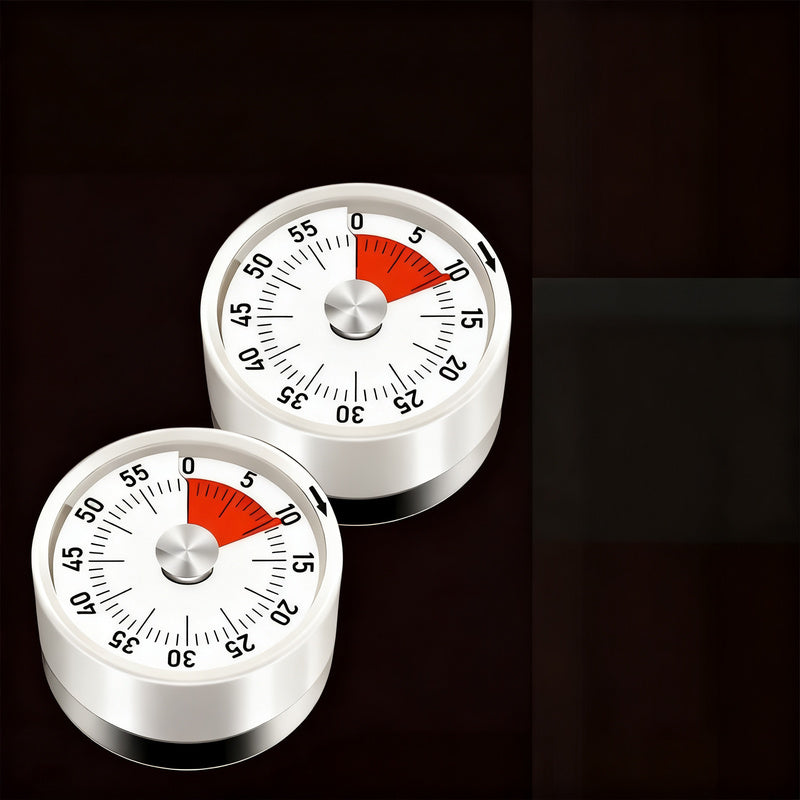 Mechanischer Küchentimer mit Magnethalterung