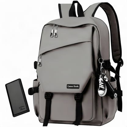 Herren-Rucksack aus Oxfordstoff, 20–35 L