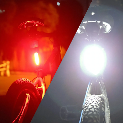 USB-Fahrrad-Rücklicht mit LED