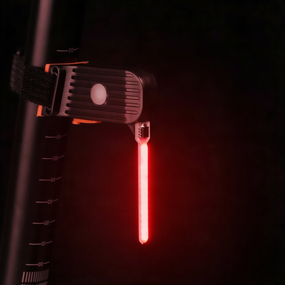 Fahrrad-Rücklicht mit Fließlicht-Effekt, USB-C