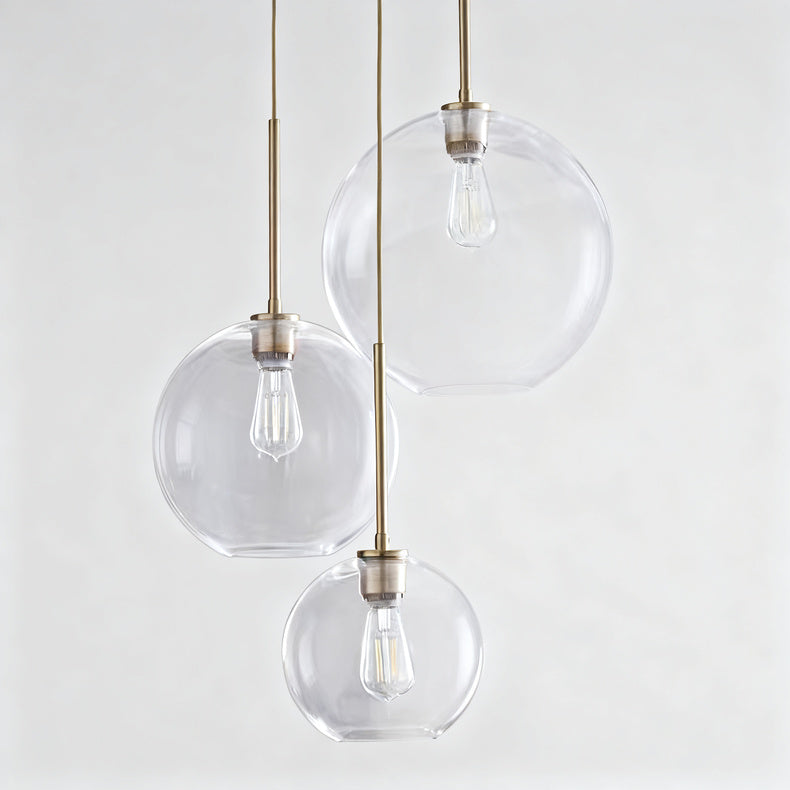LED-Pendelleuchte im Industriestil, höhenverstellbar