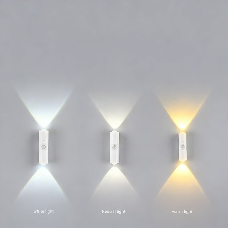 Wandleuchte mit Bewegungsmelder und LED