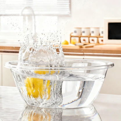 Kunststoff-Waschbecken, transparent, robust
