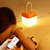 Tragbare LED-Laterne mit Silikon, 10,5 cm