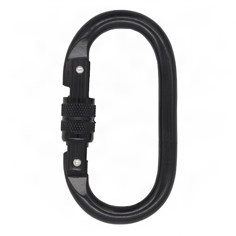 Stahlkarabiner für Klettern, 25 KN