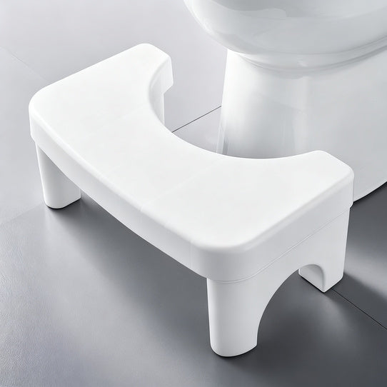 Toilettenhocker aus Kunststoff