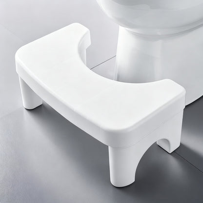 Toilettenhocker aus Kunststoff