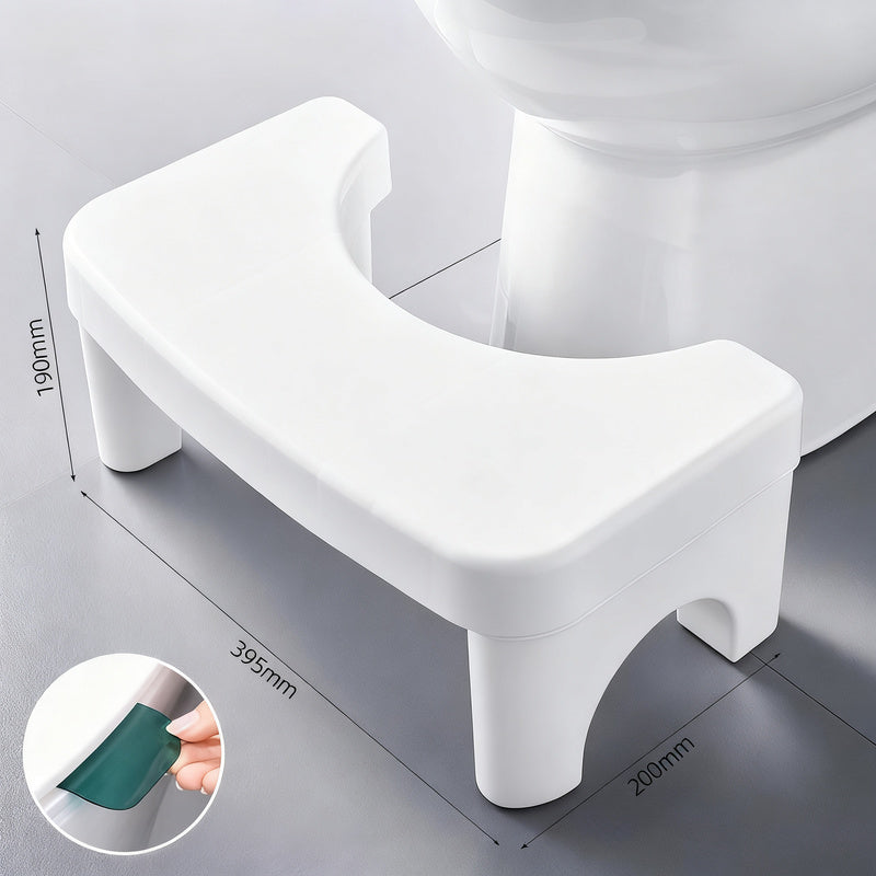 Toilettenhocker aus Kunststoff