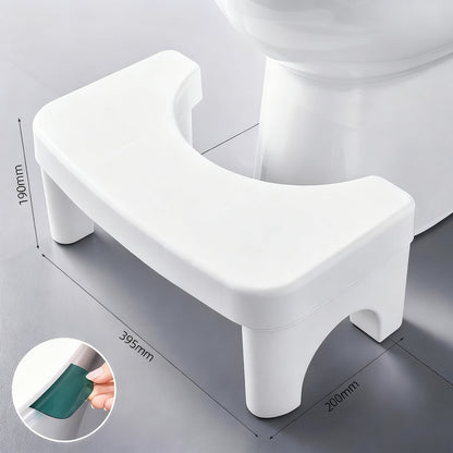 Toilettenhocker aus Kunststoff