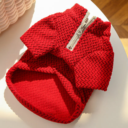 Haustierjacke für Hunde und Katzen, Fleece