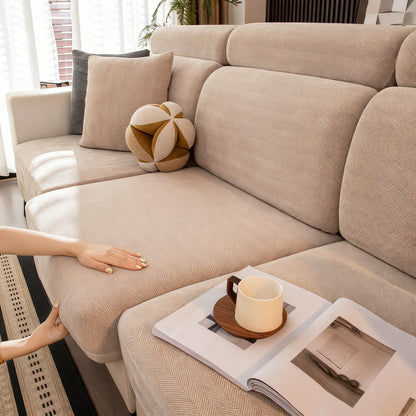 Sofaüberzug aus Chenille, universal passend