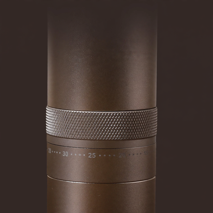 Handkaffeemühle, italienisch, 3–5 Tassen, Edelstahl