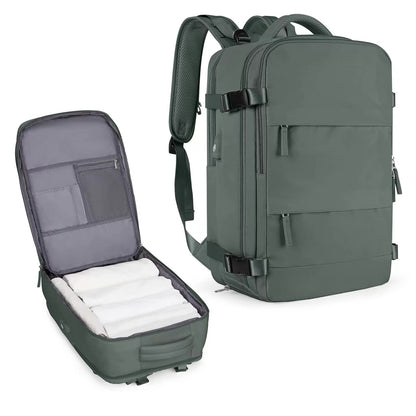Rucksack Damen, 36–55 L, Nylon, wasserabweisend