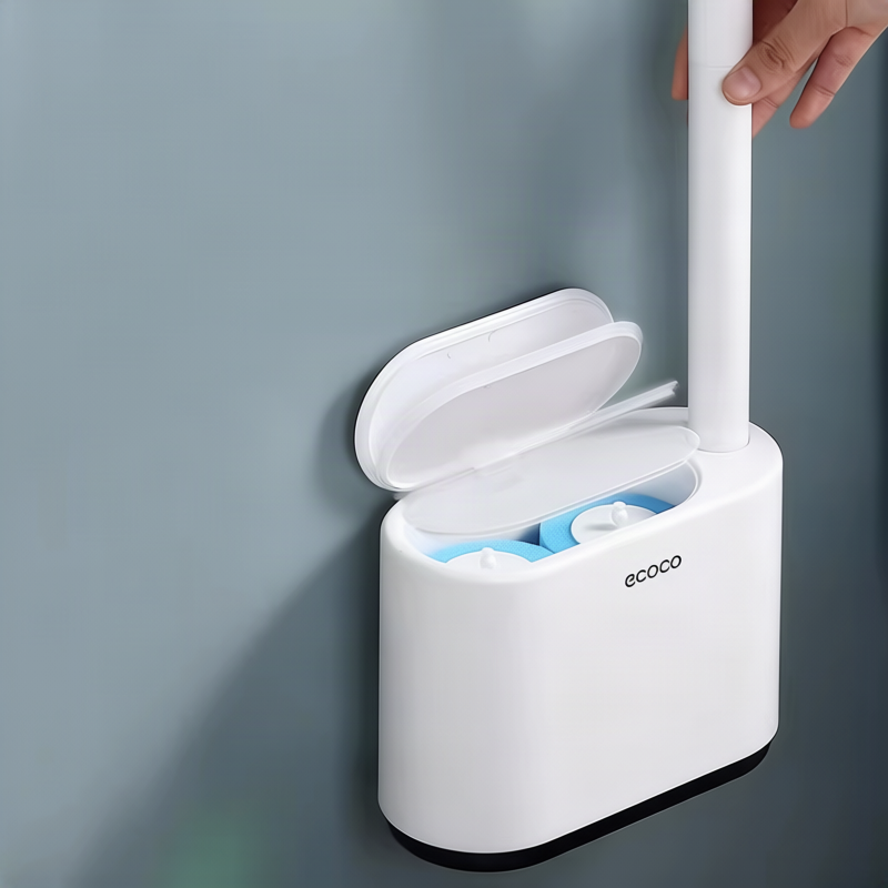 Einweg-Toilettenbürste mit Wechselköpfen