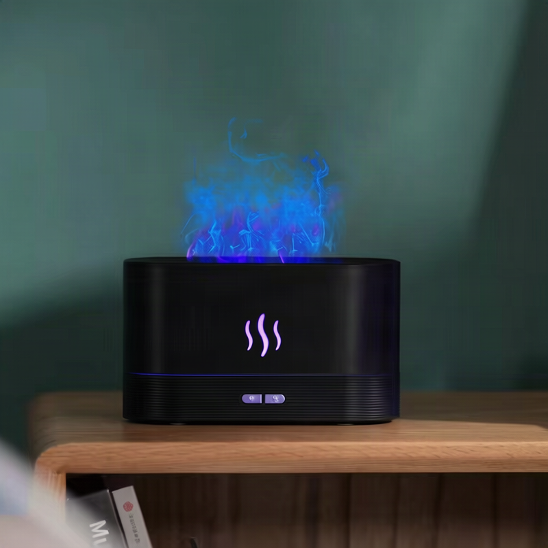 Ultraschall-Aroma-Diffuser mit Flammeneffekt