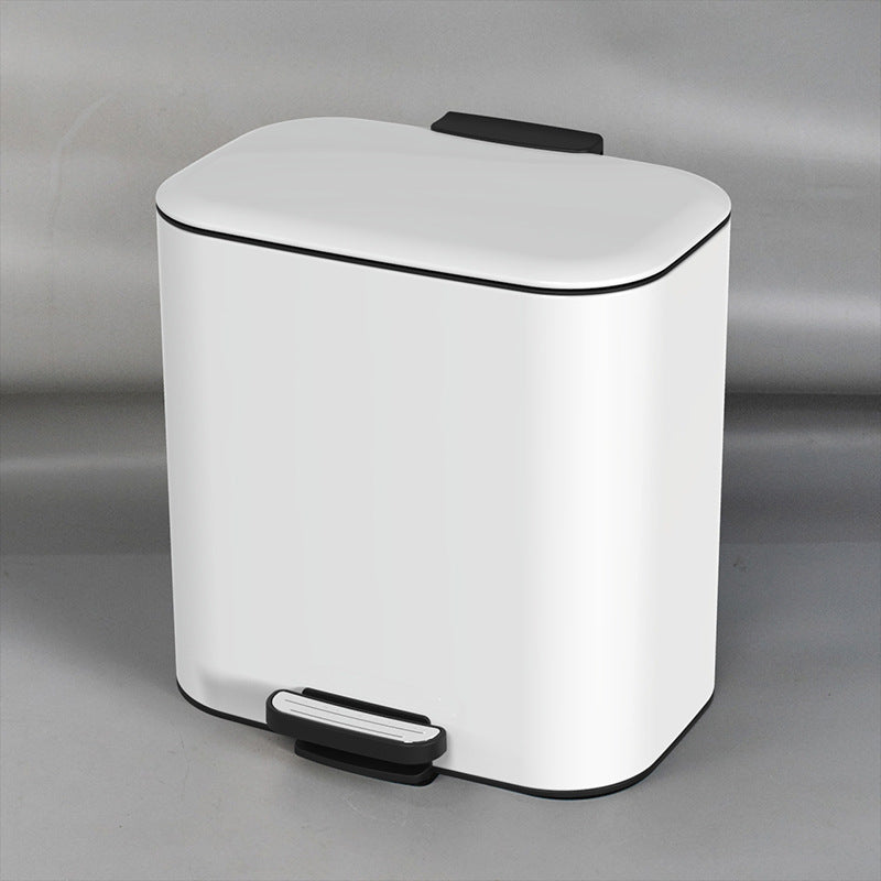 Edelstahl-Mülleimer mit Fußpedal, 15–20 L