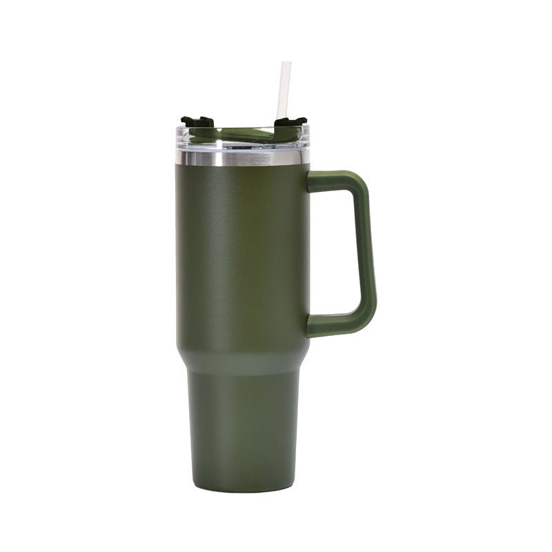 Isolierbecher 40oz mit Strohhalm und Griff