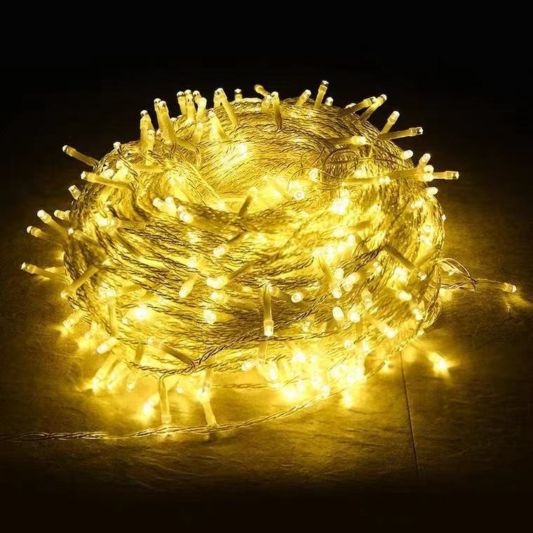 LED-Lichterkette mit acht Blinkeffekten, 10–50 m