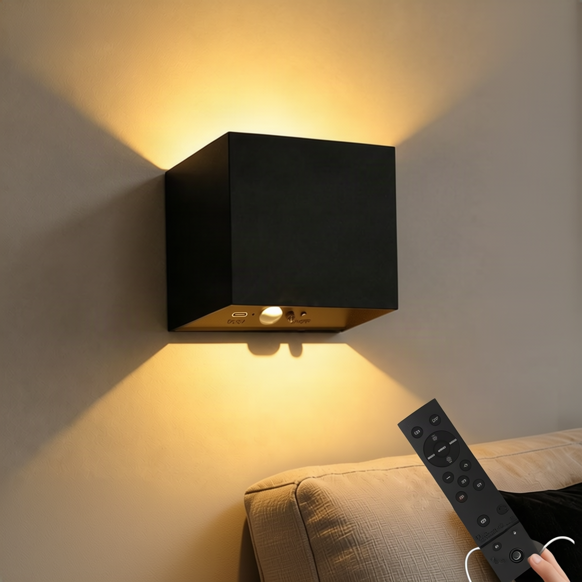 Außenwandleuchte IP65 LED Auf-Ab Aluminium