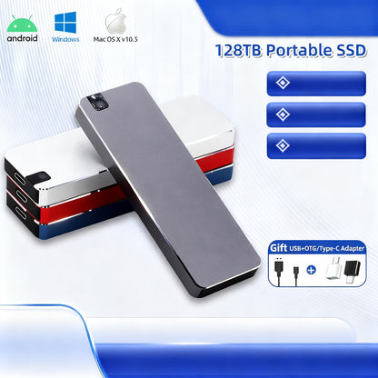 Tragbare SSD, Metall, USB 3.1