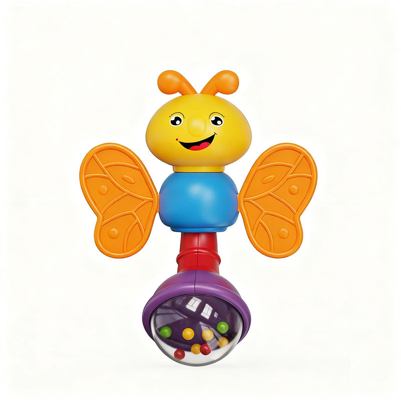 Baby-Rassel und Beißring, 0–3 Jahre