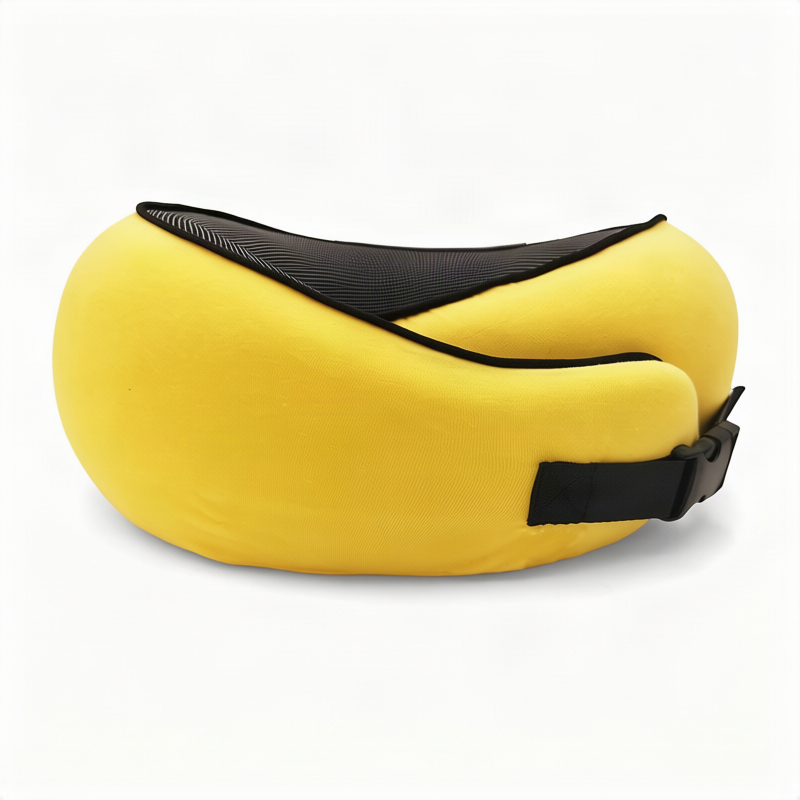 Nackenkissen aus Memory-Foam für Reisen