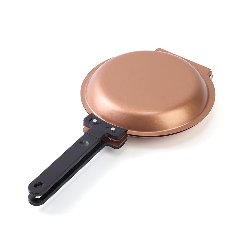 Doppelseitige Pfanne zum Braten und Wenden
