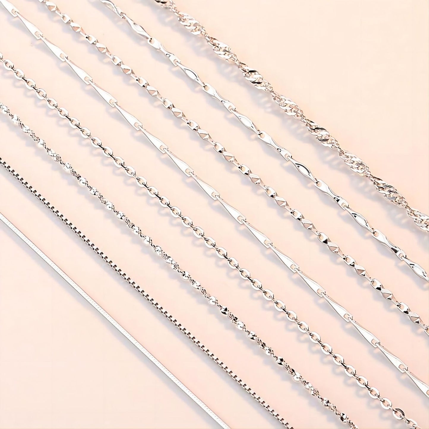 Ankerkette 925er Silber, 45 cm