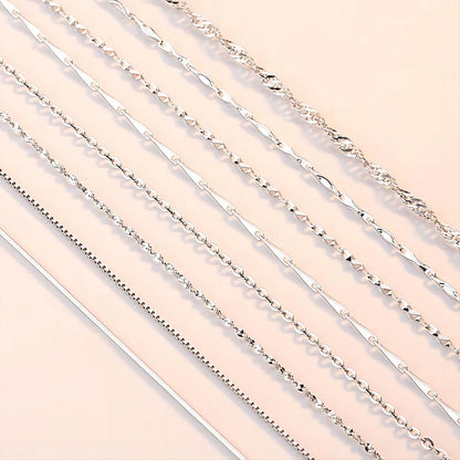 Ankerkette 925er Silber, 45 cm