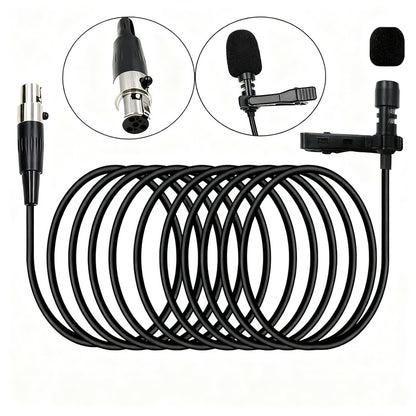 XLR-Adapterkabel für Funkmikrofone, 3-Pin/4-Pin