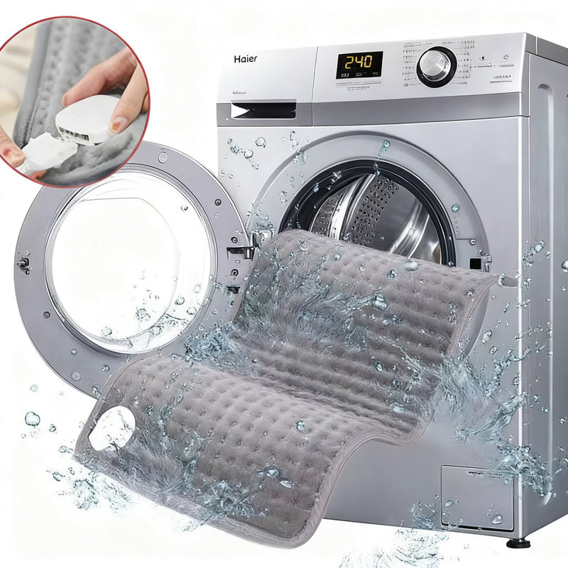 Elektrische Wärmdecke aus Flanell, waschbar