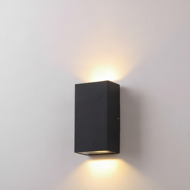 LED-Wandleuchte, Aluminium, wasserfest