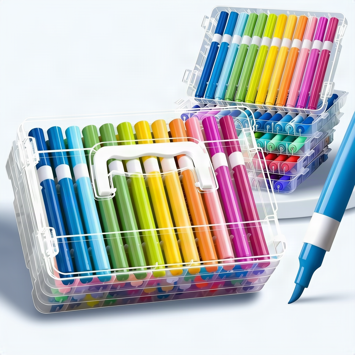 Acrylmarker-Set in verschiedenen Farbtönen