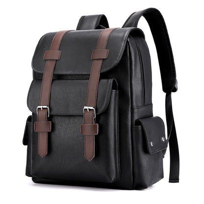 Rucksack aus PU-Leder, 20–35 L, Modell 975