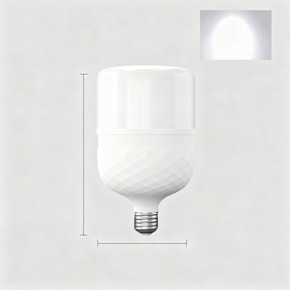 LED-Glühbirne E27, energiesparend, Weiß