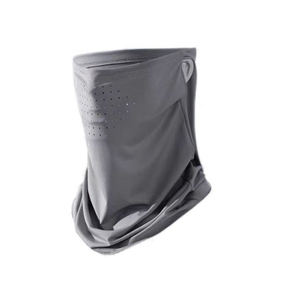 UV-Schutz-Gesichtsmaske mit Ohrschlaufen und Nackenschutz