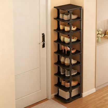 Schuhregal aus Kunststoff, 9-lagig