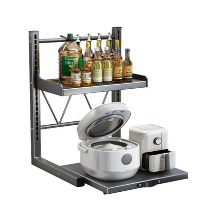 Verstellbares Arbeitsplatz-Regal aus Metall