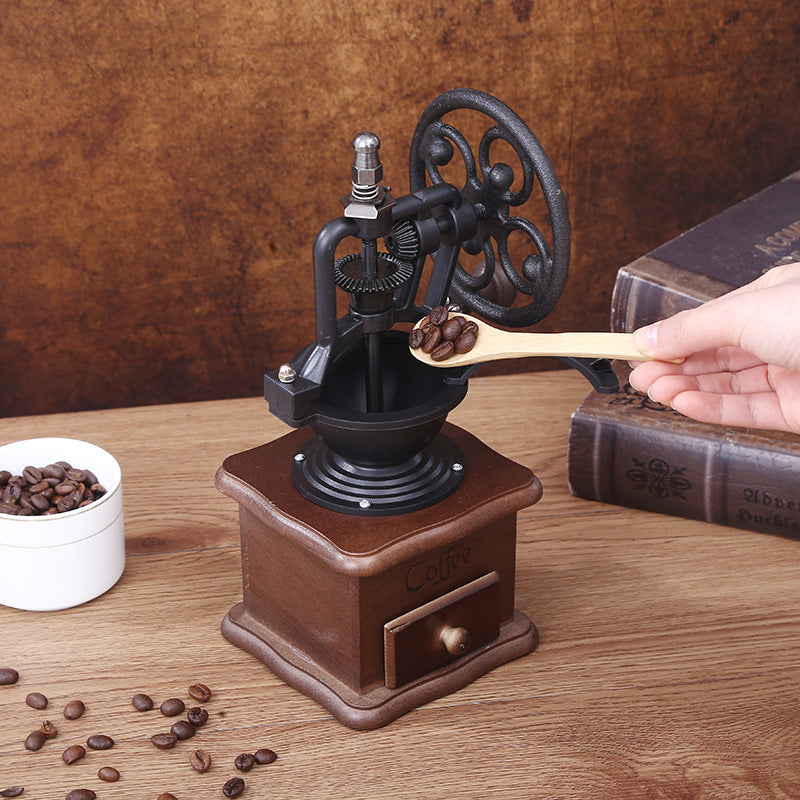 Handkaffeemühle mit CNC-Mahlwerk und Bürste