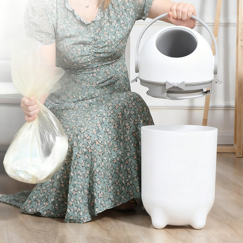 Windeleimer mit Deckel, 12 L, geruchsdicht