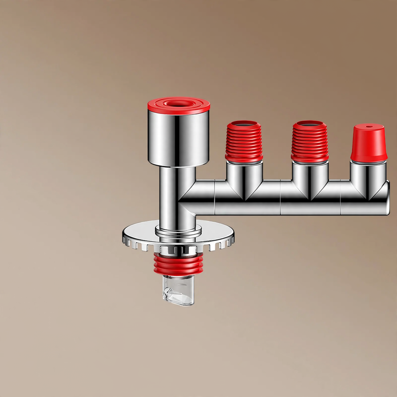 Abwasser-Verteiler für Waschmaschine und Waschbecken