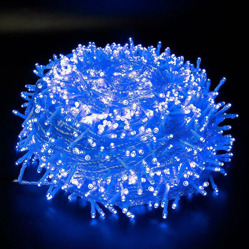 LED-Lichterkette mit acht Blinkeffekten, 10–50 m