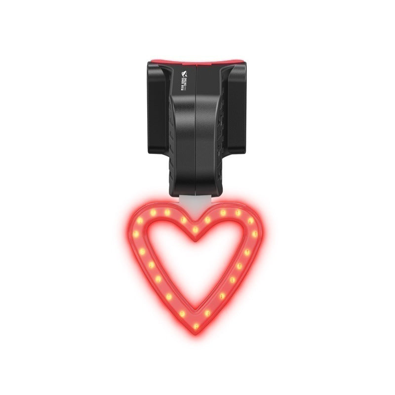 Fahrrad-Rücklicht mit Fließlicht-Effekt, USB-C