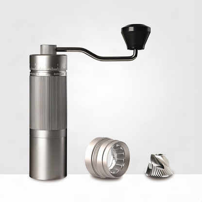 Handkaffeemühle mit Stahlkern, Luxus-Design