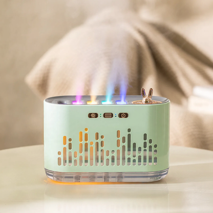 Ultraschall-Luftbefeuchter mit Aromatherapie und LED-Licht