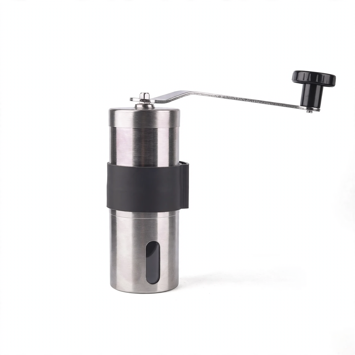 Handkurbel-Kaffeemühle mit Keramik- oder Stahlmahlwerk