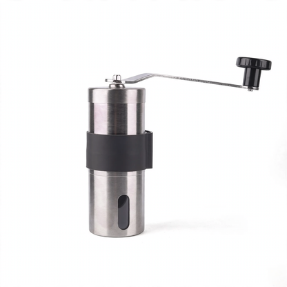 Handkurbel-Kaffeemühle mit Keramik- oder Stahlmahlwerk
