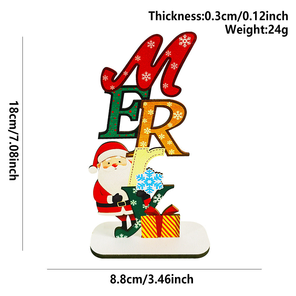Holz-Weihnachtsfiguren zum Aufstellen