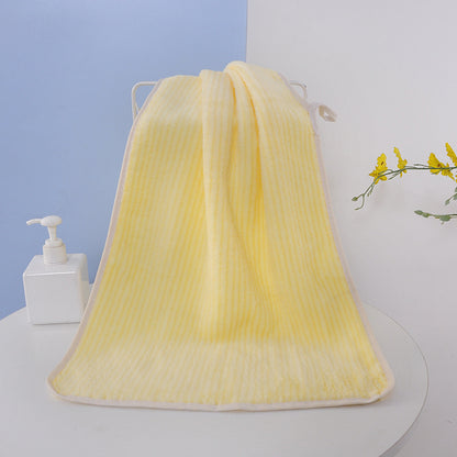 Badetuch und Handtuch aus Korallenfleece
