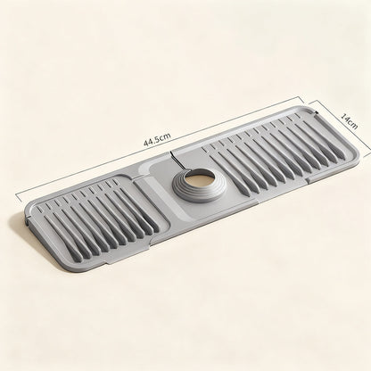 Silikon-Abtropfmatte für Wasserhahn